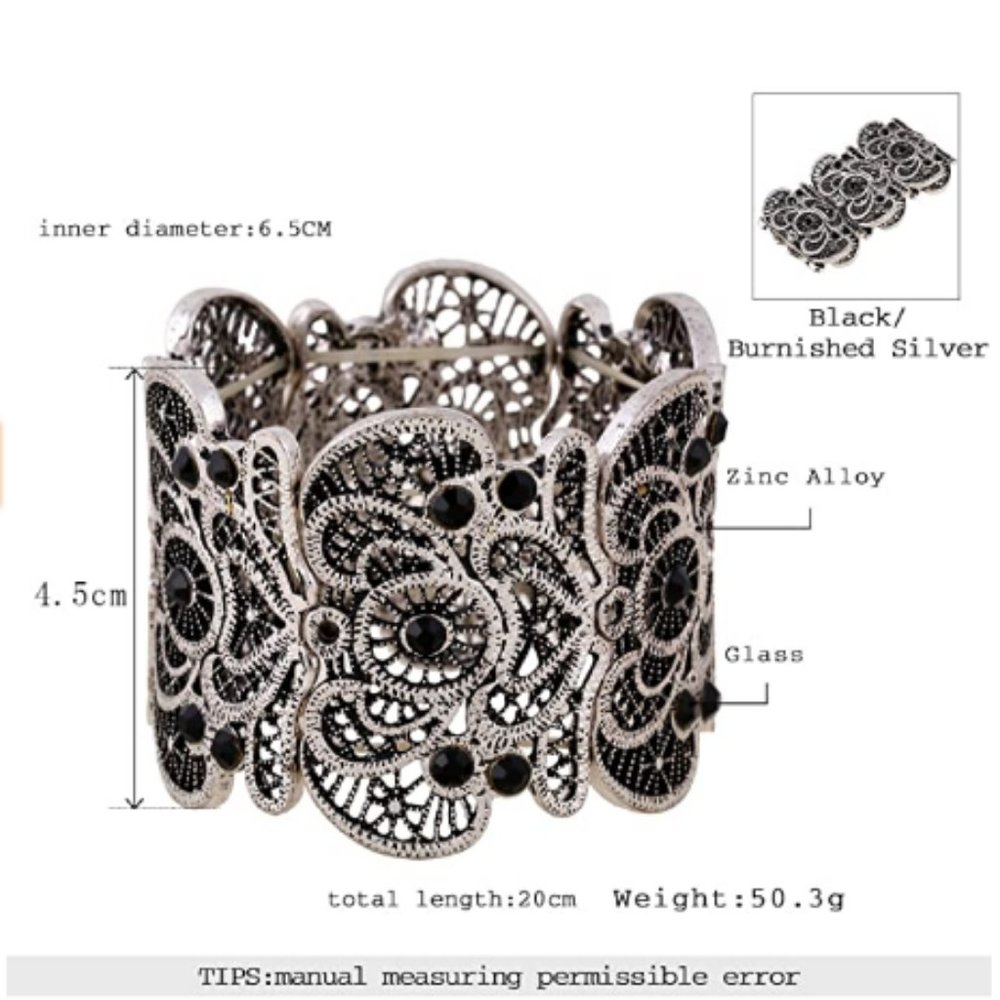 Unstoppable Bohemian Lace Bracelet - Picture 5 of 7